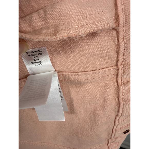 Vintage Free People pink denim jacket ,  size M - Picture 4 of 10